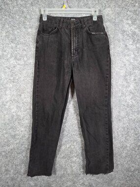 BDG Women's Mom Jeans Black Denim Size 25  Rocker, Classic